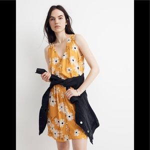 MADEWELL heather button-front dress (never worn!)